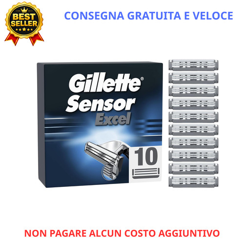 Gillette sensor excel - sensor, 10