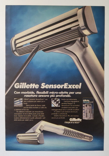 Pubblicita gillette sensor - pubblicita',